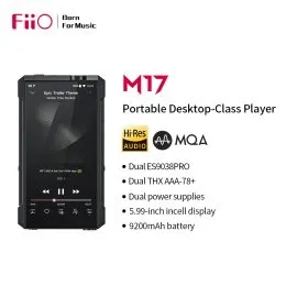 נגן מוזיקה ברזולוציה גבוהה Fiio M17 – תמונה 3