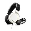 אוזניות גיימרים SteelSeries Arctis Pro + GameDAC צבע לבן