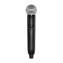 ⁦סט אלחוטי ידני Shure GLXD24+/SM58⁩ – תמונה ⁦2⁩