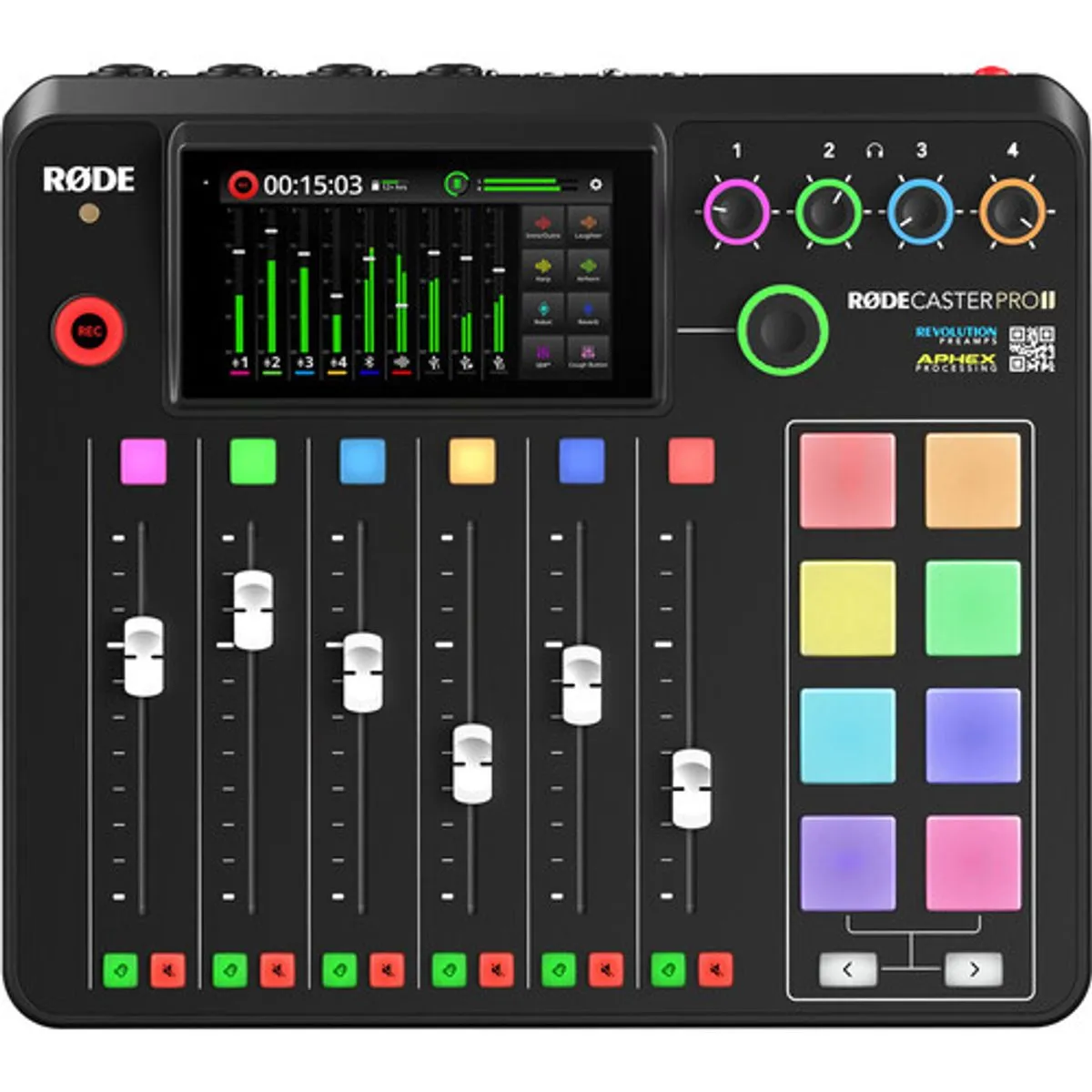 ממשק שידור והפקת סאונד Rode RODECaster Pro II – תמונה 3