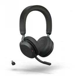 אוזניות אלחוטיות עם מעמד טעינה Jabra Evolve2 75 USB-C – תמונה 2