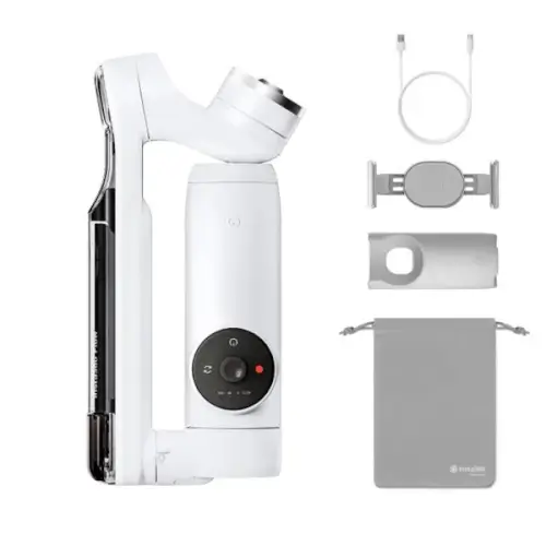 Insta360 מייצב גימבל לסמארטפון Flow AI Powered לבן – תמונה 6