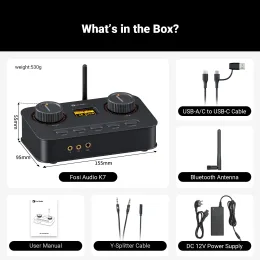 Fosi Audio K7 DAC – תמונה 3