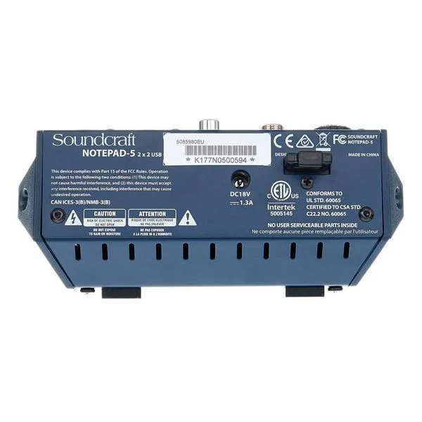 Soundcraft Notepad 5 – תמונה 3