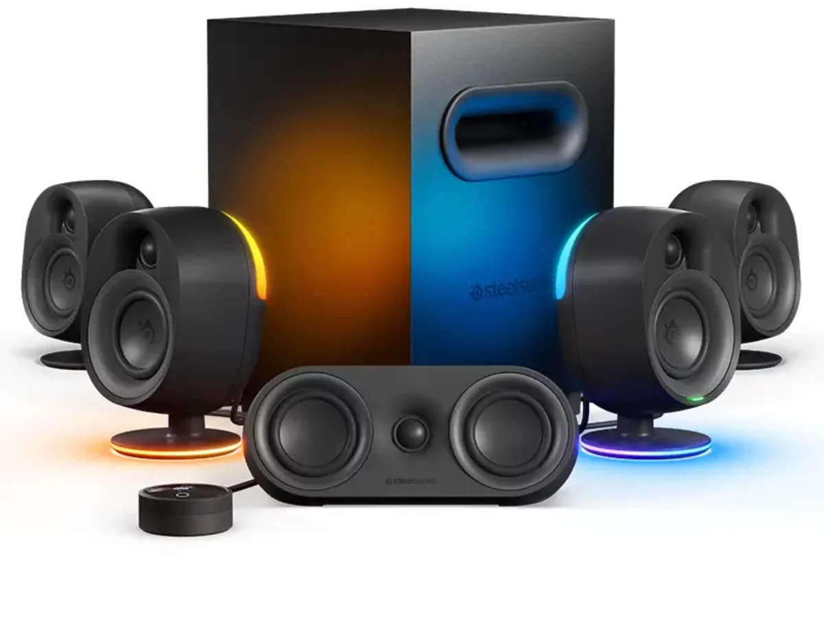 מערכת 5 רמקולים למחשב SteelSeries Arena 9 5.1 RGB – תמונה 2
