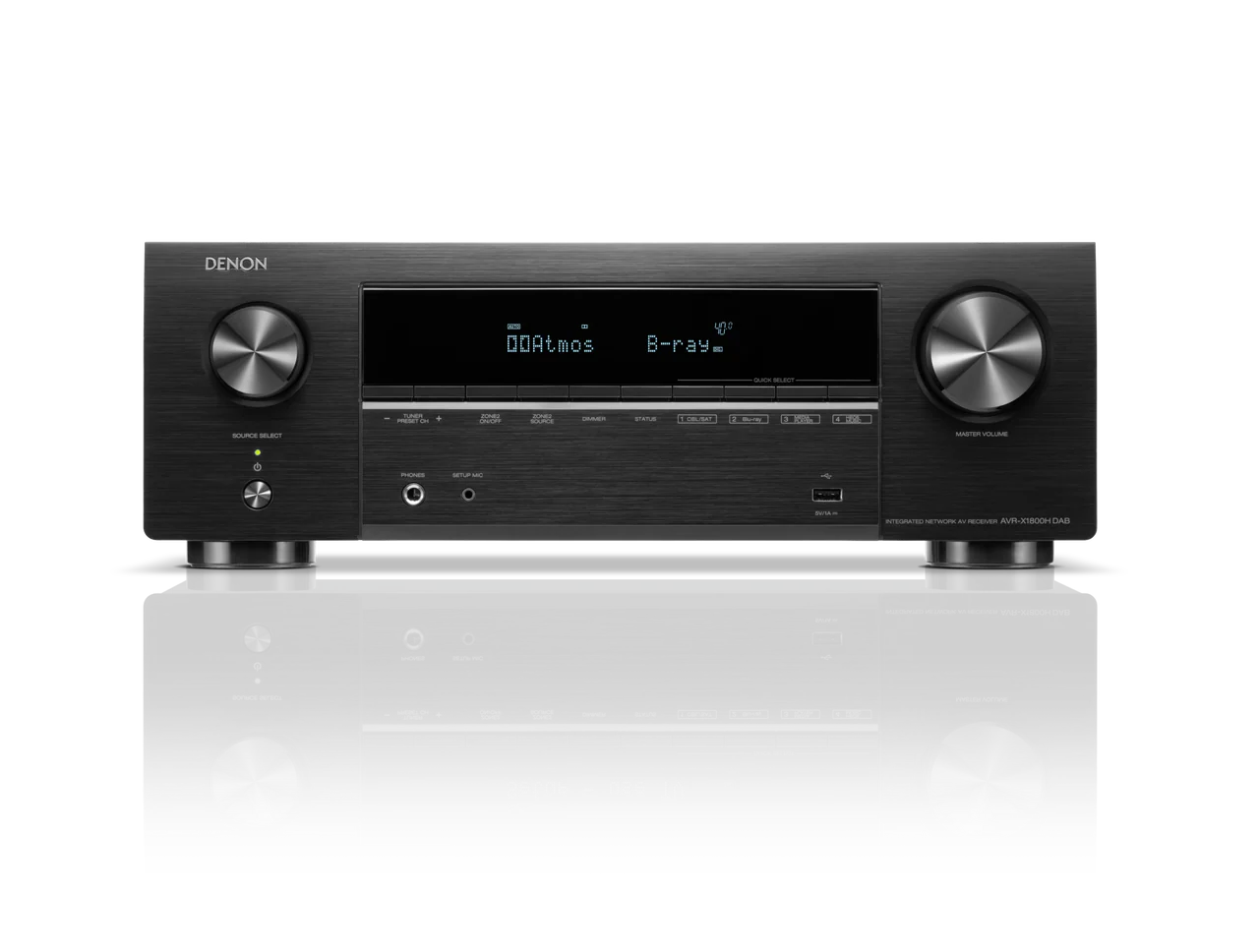 רסיבר קולנוע-ביתי Denon AVR-X1800H