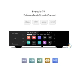 ⁦טרנספורט דיגיטלי Eversolo T8⁩ – תמונה ⁦3⁩