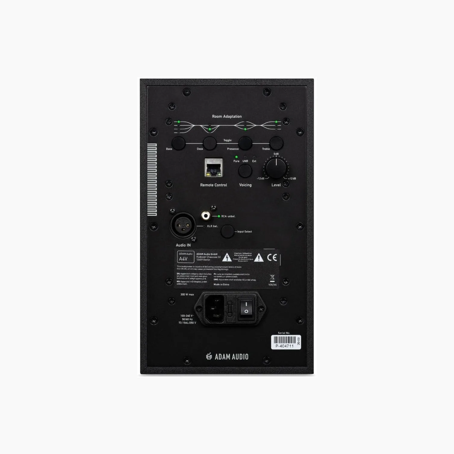 מוניטור אולפני ADAM Audio A4V Arctic White – תמונה 3
