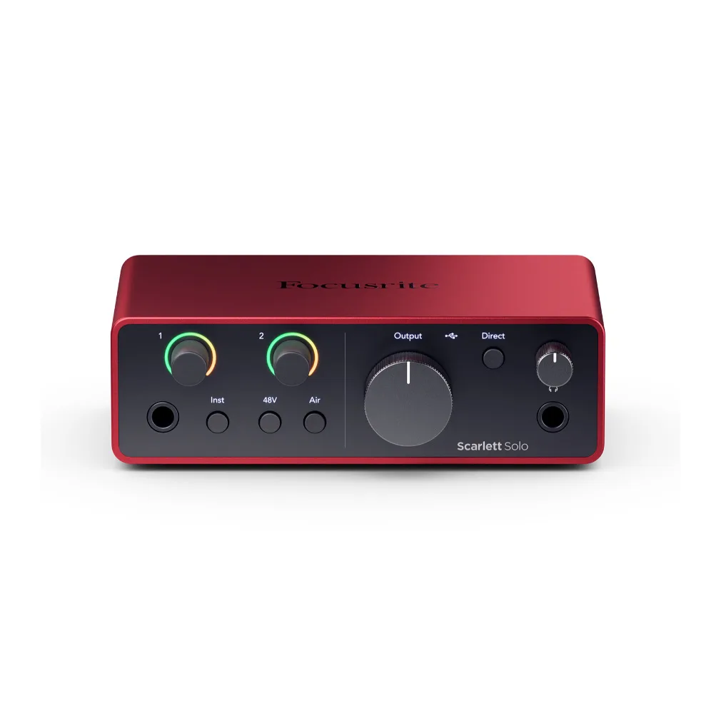חבילת אולפן Focusrite Scarlett Solo Studio 4th Gen – תמונה 2
