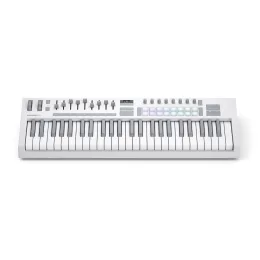 ⁦מקלדת שליטה Novation Launchkey 49 MK4 white⁩ – תמונה ⁦2⁩