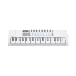 ⁦מקלדת שליטה Novation Launchkey Mini 37 White MK4⁩ – תמונה ⁦2⁩