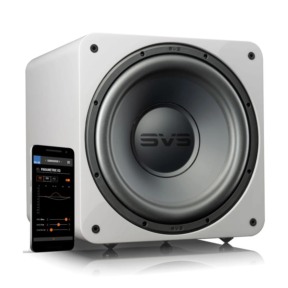 סאב-וופר SVS SB-1000 Pro לבן מבריק – תמונה 3