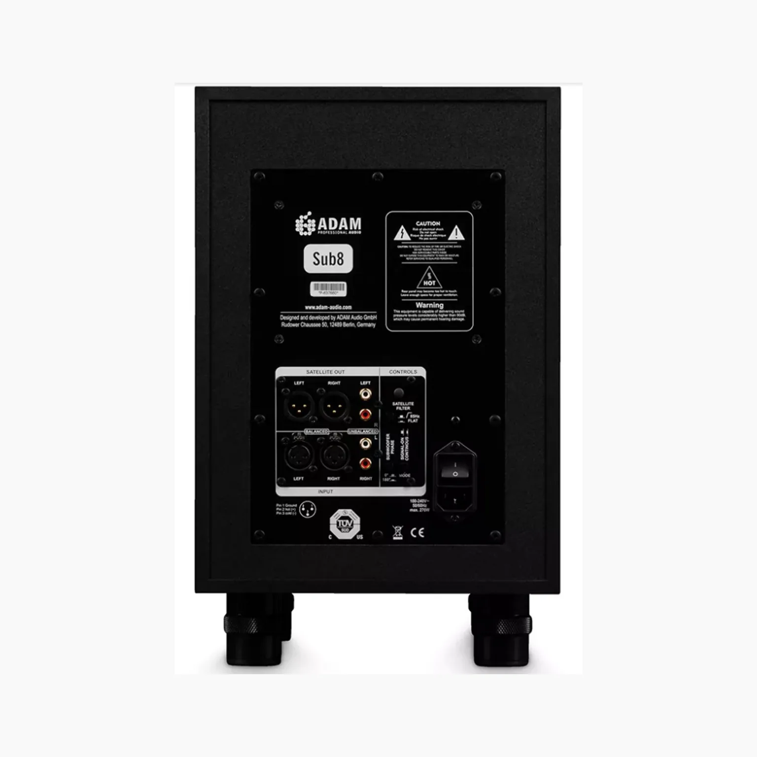 סאבוופר אולפני ADAM Audio SUB8 – תמונה 2
