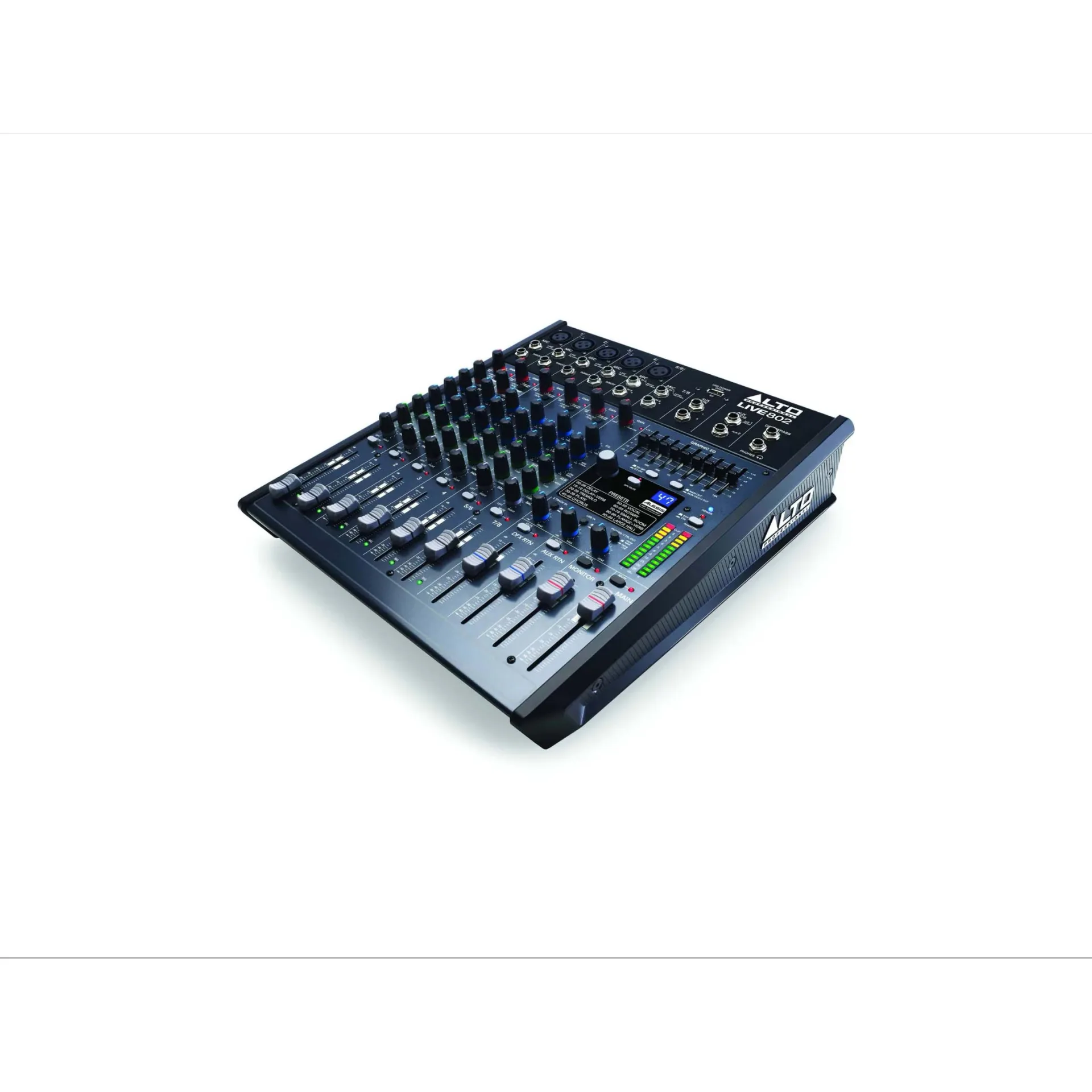 ALTO LIVE 802 מיקסר אנלוגי 8 ערוצים – תמונה 3