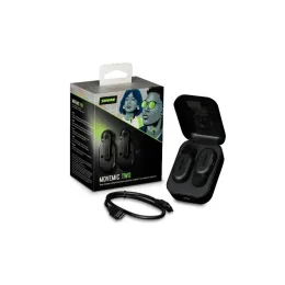 ⁦Shure MoveMic Two זוג מיקרופוני דש אלחוטיים לסמארטפון⁩ – תמונה ⁦6⁩