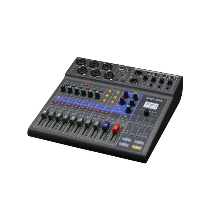 Zoom L8 מיקסר הקלטה לפודקאסט והופעות – תמונה 3