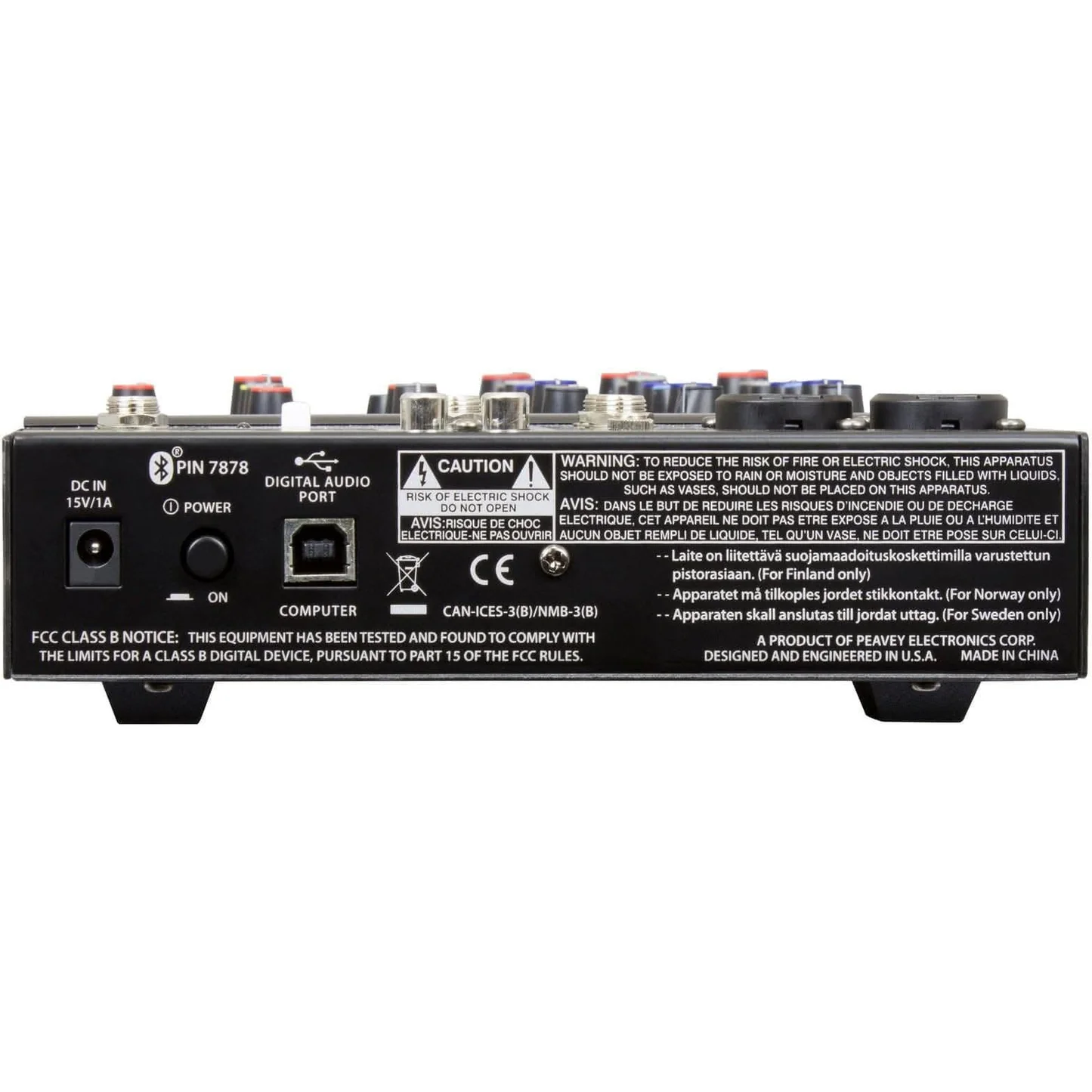 מיקסר Peavey PV 6BT – תמונה 3