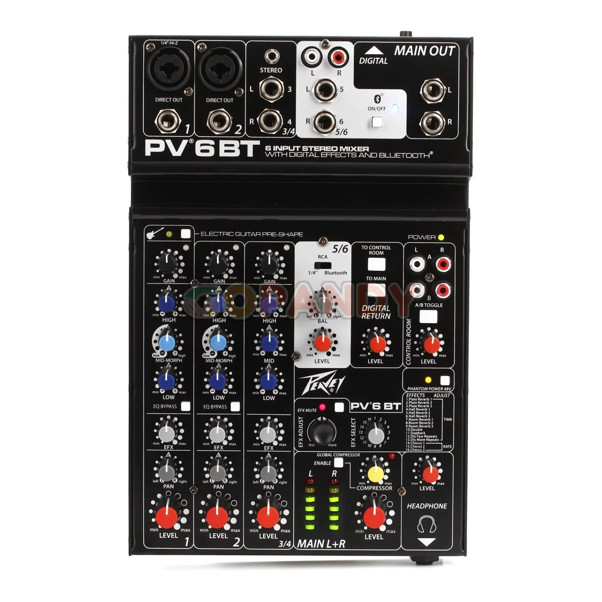 מיקסר Peavey PV 6BT