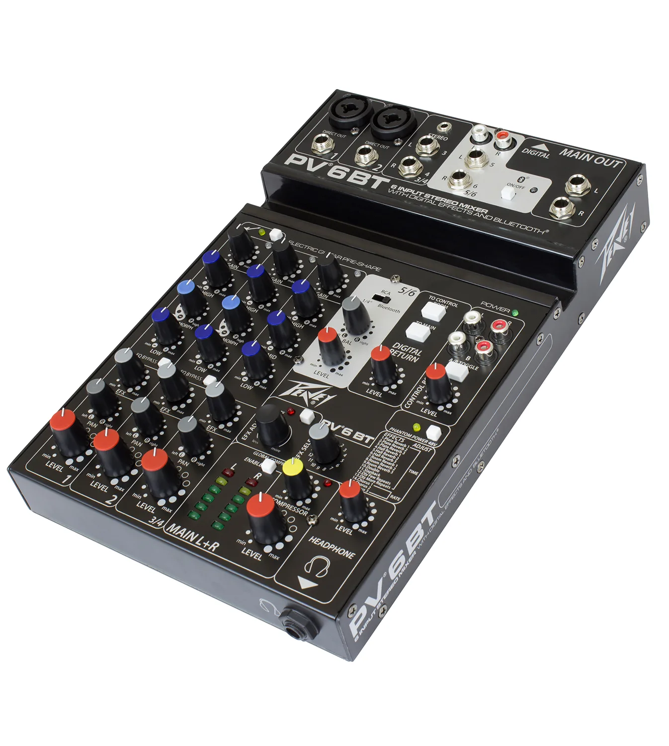 מיקסר Peavey PV 6BT – תמונה 2