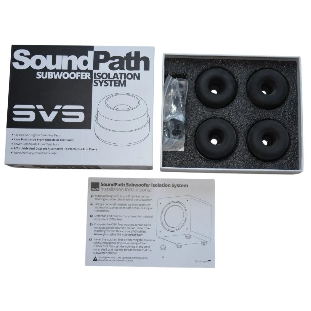 מארז 4 רגליות בידוד SVS SoundPath Subwoofer Isolation System – תמונה 4