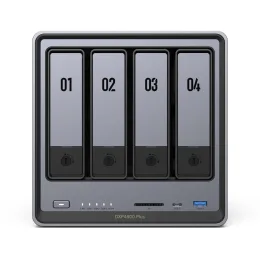 ⁦שרת אחסון חכם לעסקים UGREEN NASync DXP4800 Plus⁩ – תמונה ⁦2⁩