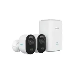 ערכת 2 מצלמות REOLINK ARGUS 3E 3MP HD ומערכת HOME HUB להקלטה מקומית