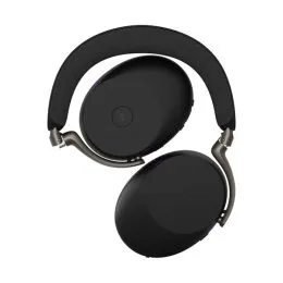 ⁦Evolve3 85 MS Link390a צבע שחור כולל עמדת טעינה⁩ – תמונה ⁦2⁩