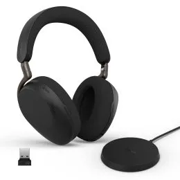 Evolve3 85 MS Link390a צבע שחור כולל עמדת טעינה