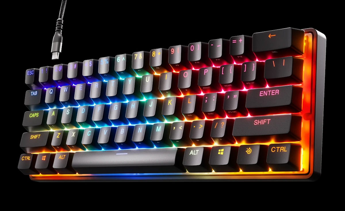 STEELSERIES מקלדת גיימרים Apex Pro Mini Us – תמונה 3