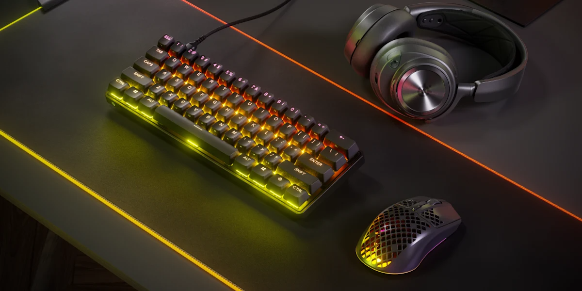 STEELSERIES מקלדת גיימרים Apex Pro Mini Us – תמונה 2