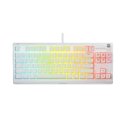 STEELSERIES מקלדת גיימרים Apex 3 TKL US LED לבן