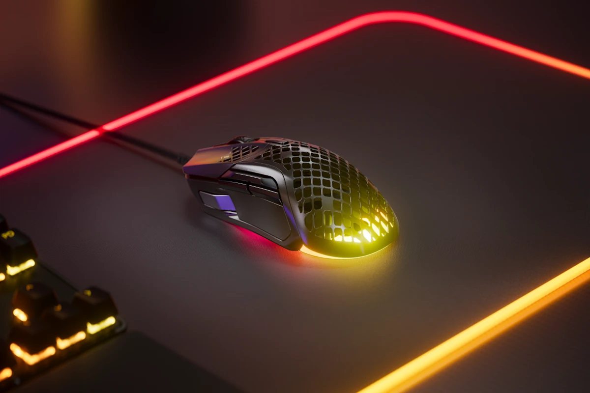 STEELSERIES עכבר גיימינג חוטי Aerox 5 – תמונה 5