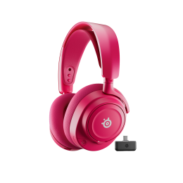 STEELSERIES אוזניות גיימינג אלחוטיות Arctis Nova 7P Gen 2 ורוד