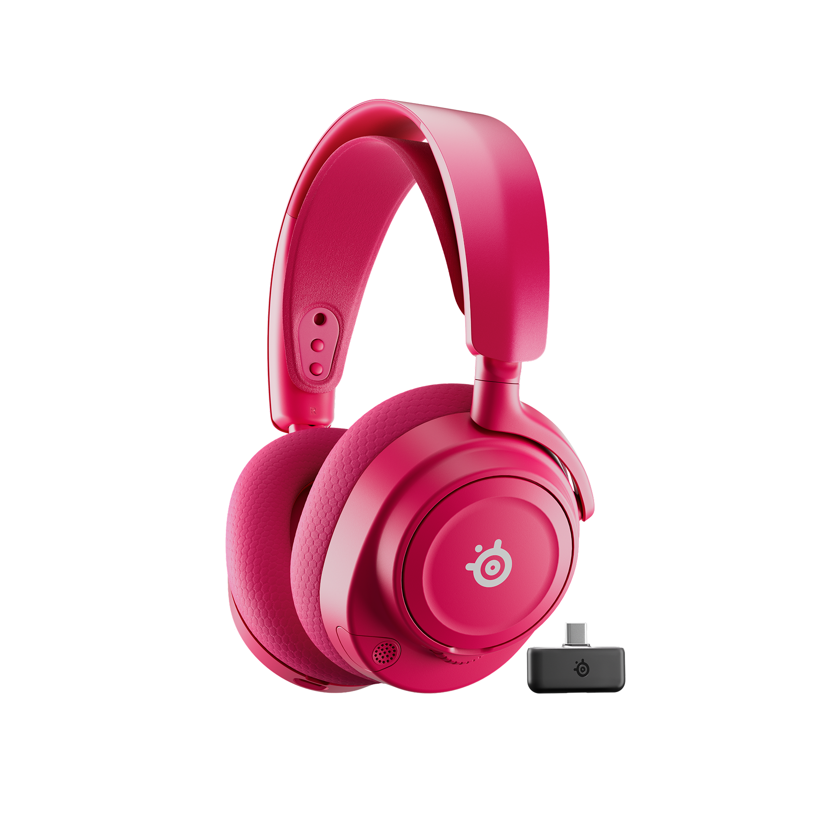 STEELSERIES אוזניות גיימינג אלחוטיות Arctis Nova 7P Gen 2 ורוד
