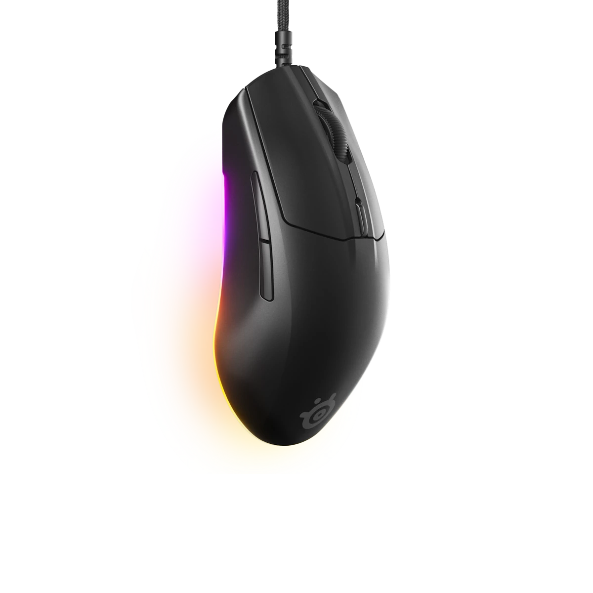 STEELSERIES עכבר חוטי עיצוב ארגונומי קל משקל Rival 3 Gen 2 שחור – תמונה 4
