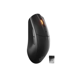 ⁦STEELSERIES עכבר אלחוטי עיצוב ארגונומי קל משקל Rival 3 Gen 2 שחור⁩ – תמונה ⁦5⁩