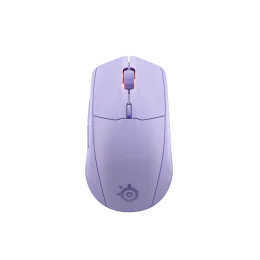 ⁦STEELSERIES עכבר אלחוטי בעיצוב ארגונומי Rival 3 Gen 2 לבנדר⁩ – תמונה ⁦4⁩