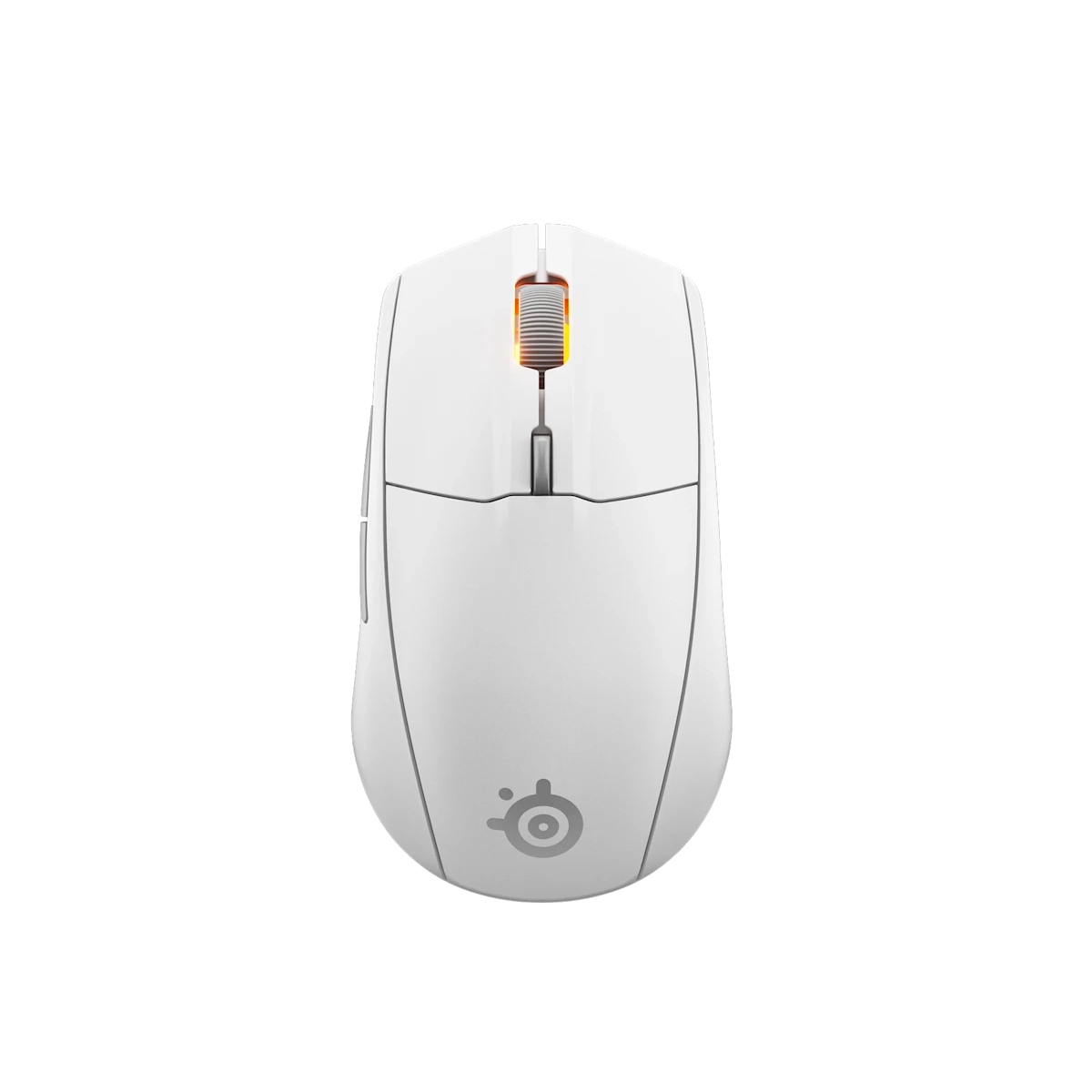 STEELSERIES עכבר אלחוטי עיצוב ארגונומי קל משקל Rival 3 Gen 2 לבן – תמונה 4