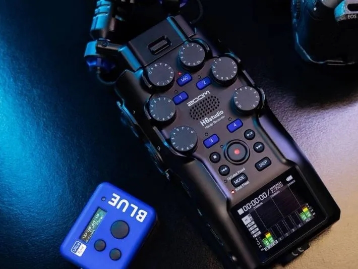 מכשיר הקלטה נייד Zoom H6 Studio – תמונה 9