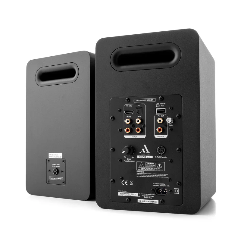 רמקולים מדפיים מוגברים Argon Audio FENRIS A5 – תמונה 2