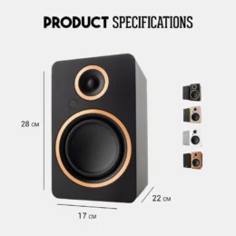 רמקולים מדפיים מוגברים Argon Audio FENRIS A5 – תמונה 3