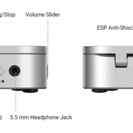 ⁦נגן קומפקט דיסק Fosi Audio Merak⁩ – תמונה ⁦4⁩