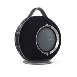 Devialet Mania Deep Black with dock