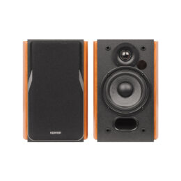 ⁦Edifier R1380DB – רמקולים אקטיביים מקצועיים עם Bluetooth בצבע חום⁩ – תמונה ⁦2⁩