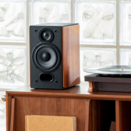 ⁦Edifier R1380DB – רמקולים אקטיביים מקצועיים עם Bluetooth בצבע חום⁩ – תמונה ⁦3⁩
