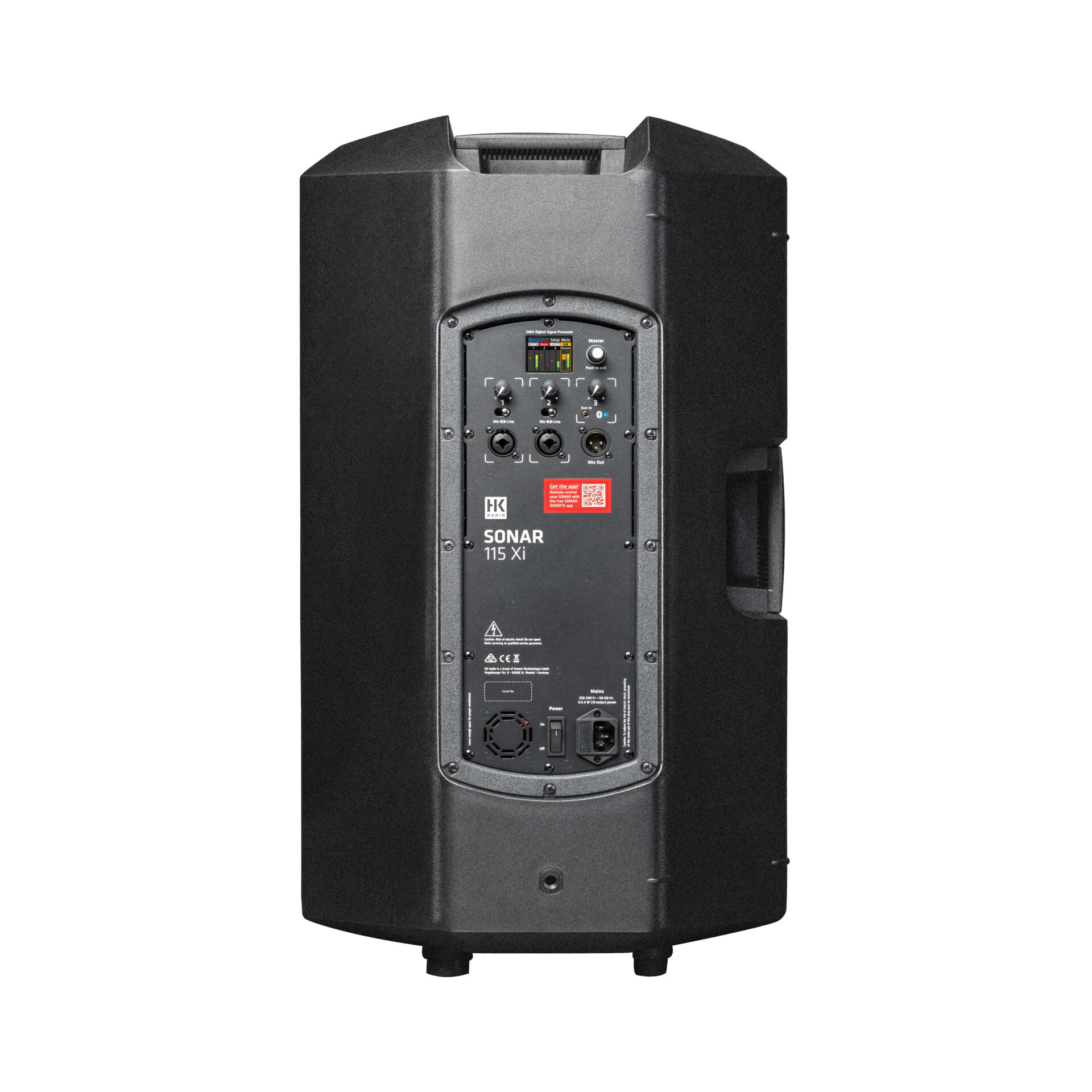 HK Audio SONAR 115 Xi – רמקול PA אקטיבי 15 אינץ' עם Bluetooth 5.0 – תמונה 5
